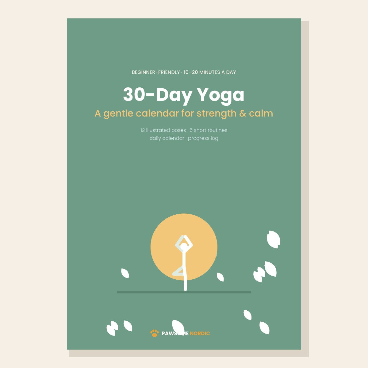 30-Day Beginner Yoga Calendar (PDF)